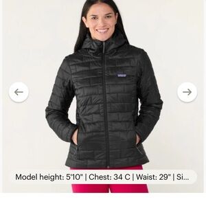 Patagonia Women's Black Puffer Jacket